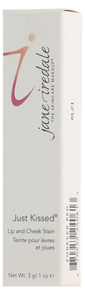 Jane Iredale Just Kissed Lip and Cheek Stain Forever Red (3 Produktbild 