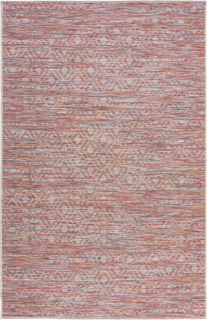 KADIMA DESIGN SEEVE 160 cm x 230 cm Rot, bordeaux Rechteckig Indoor & Outdoor Teppich