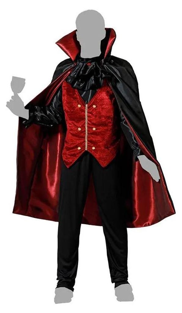 Atosa Vampirkostüm Rot XS-S Kinder Rot XS-S