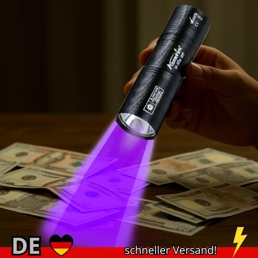 365nm UV-Taschenlampe USB Wiederauf Ladbare Mini-Palme UV-Nagel Lampe Fackel
