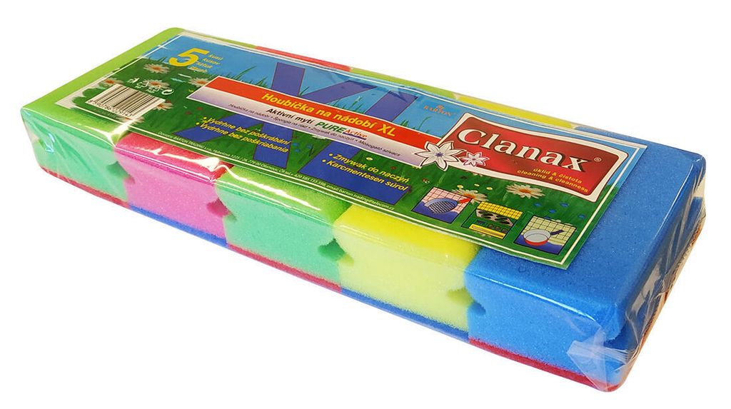 Spülschwamm XXL 12x7x4,5cm (5Stk)