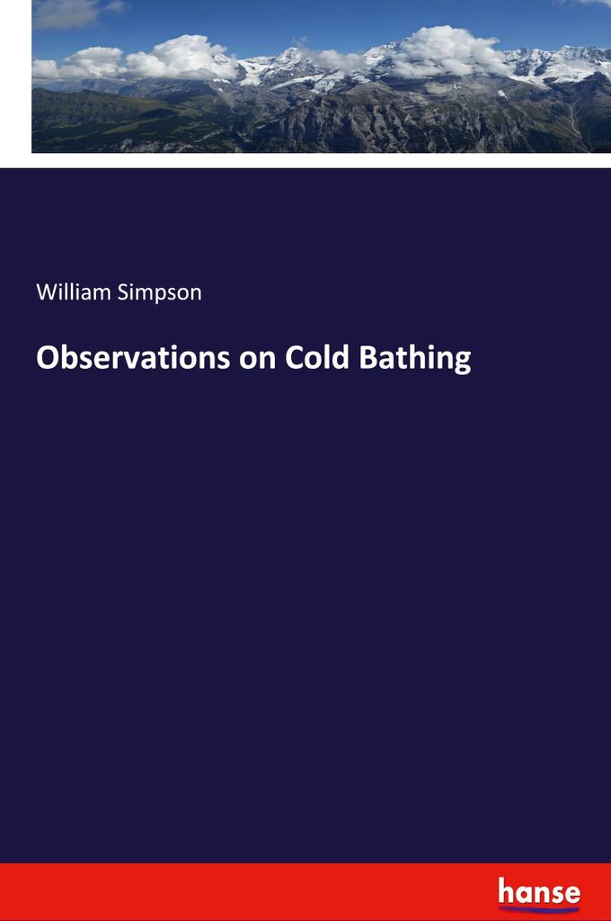 Observations on Cold Bathing