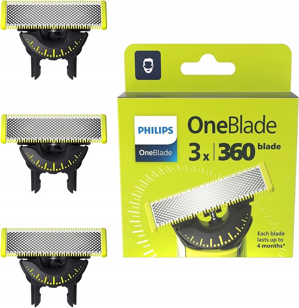 Philips | Ostrza wymienne - Philips OneBlade QP430/50 - 3 Zdjęcie produktu 
