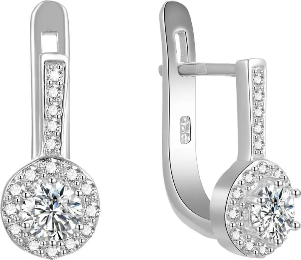 Orecchini in Argento 925 con Cristalli AGUC1835 | Gioielli Artigianali - 1