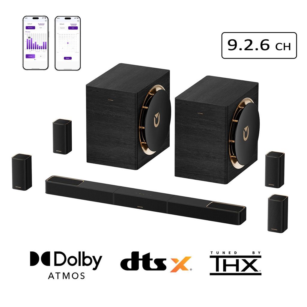 ULTIMEA Skywave X100 Dual 9.2.6 Soundbar mit Dolby Atmos & Produktbild 