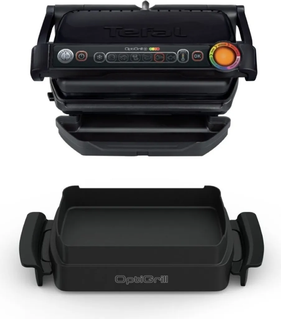 Grill électrique Tefal GC7148 Optigrill+ avec accessoire Snacking & Backing - 24
