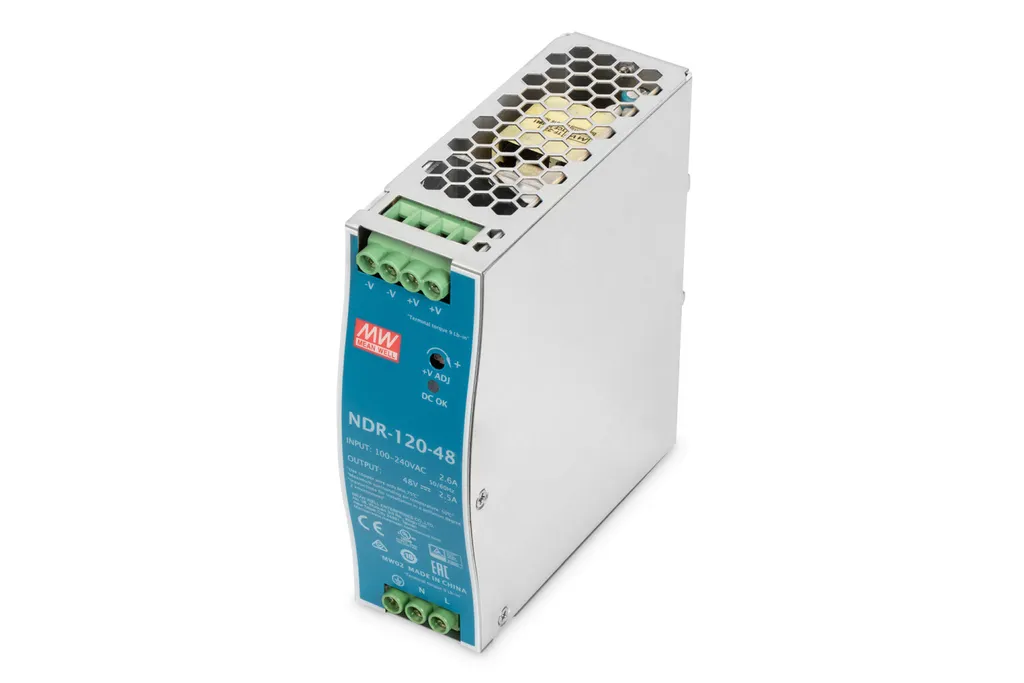 Alimentatore 48V 120W DIGITUS DN-PWR12048 - Efficienza Industriale