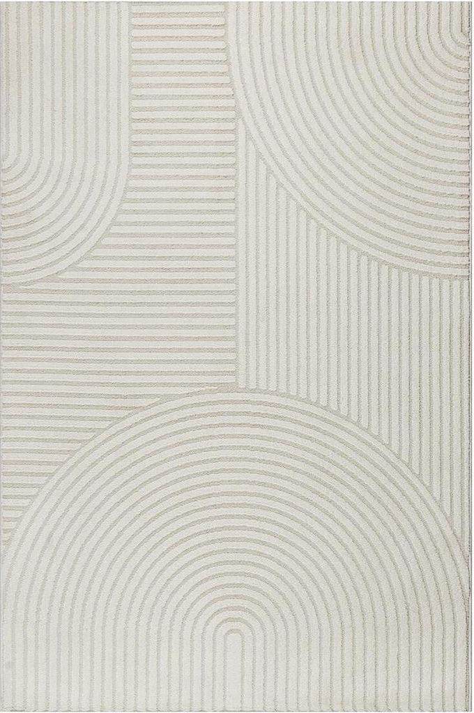 Kurzflor Teppich Modern Boho Skandinavisch Design, 80x300 cm