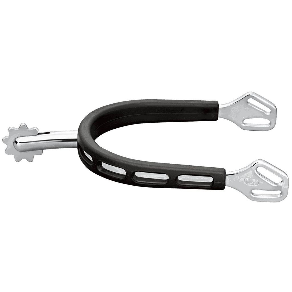SPRENGER ULTRA FIT EXTRA GRIP Sporen mit Balkenhol Schlaufe Edelstahl, 35, Sonnenrad (004)