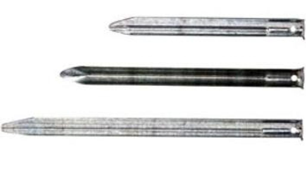Kołek z blachy stalowej Relags, półokrągły 24 cm, Zdjęcie produktu 