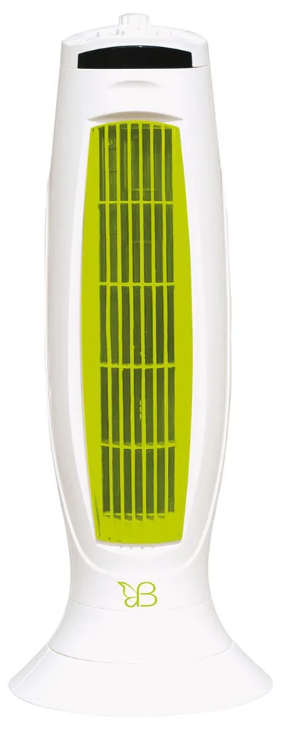 Ventilateur colonne Tower 45W Butterfly avec socle pivotant silencieux