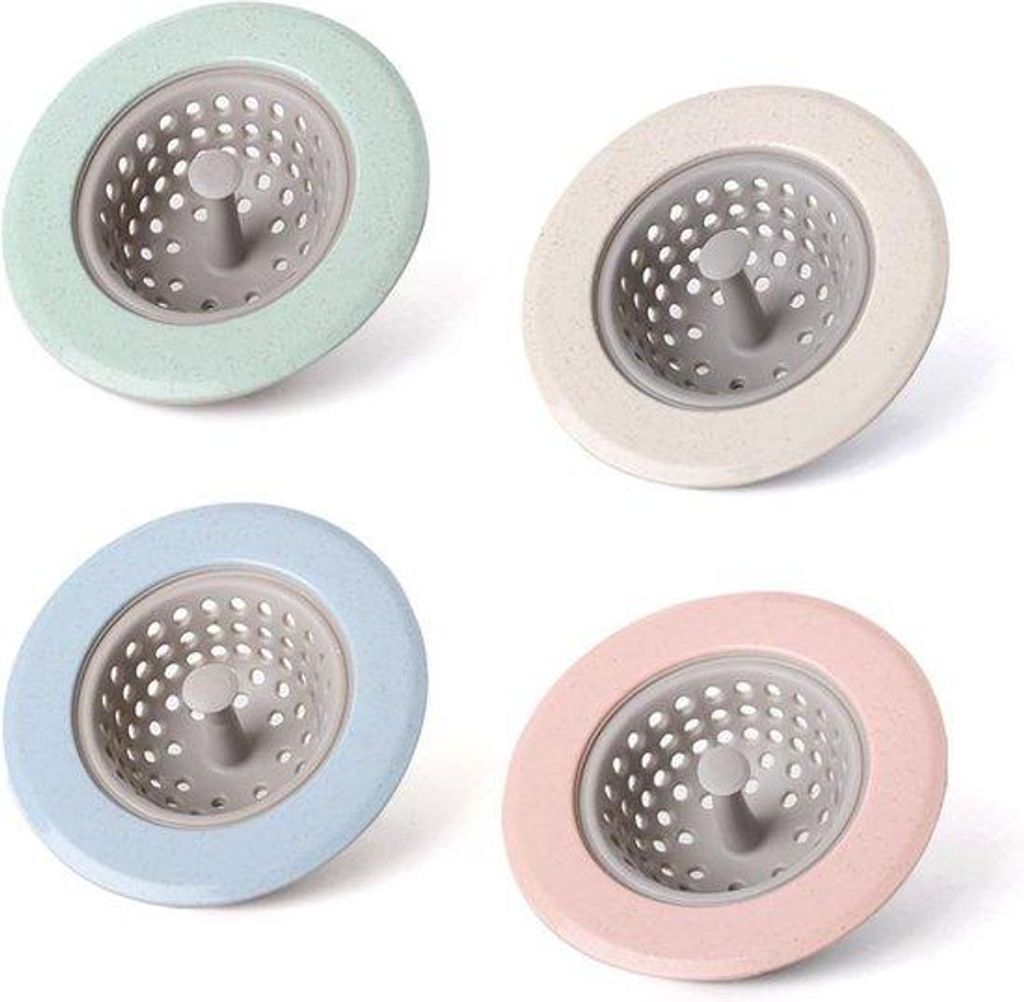 Silikonische Gegenständeablasspülung - Ablasspülung für die Spüle - Haarabflussstopp - Spülung für Abfluss - Korbstopper für Abfluss - Abfl...