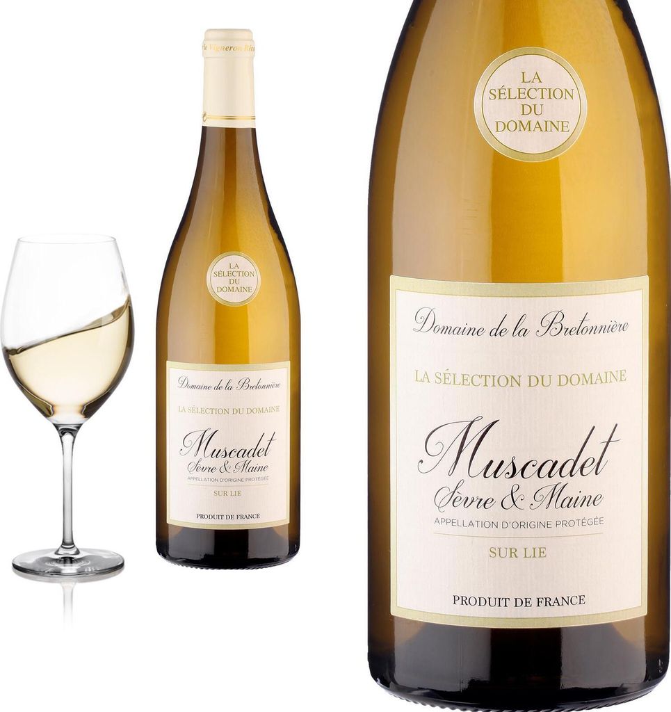 2024 Muscadet Sèvre & Maine sur Lie von Domaine de la Bretonnière - Weißwein