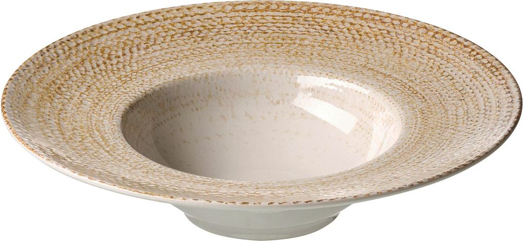 Ritzenhoff und Breker Rimini Sand beige Gourmetteller tief 28x28x7cm