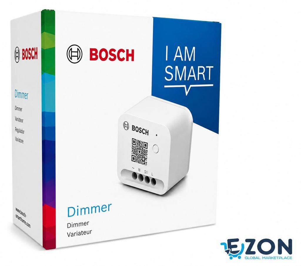 Bosch Smart Home Dimmschalter – Intelligente Lichtsteuerung Produktbild  KI-generiertes Bild
