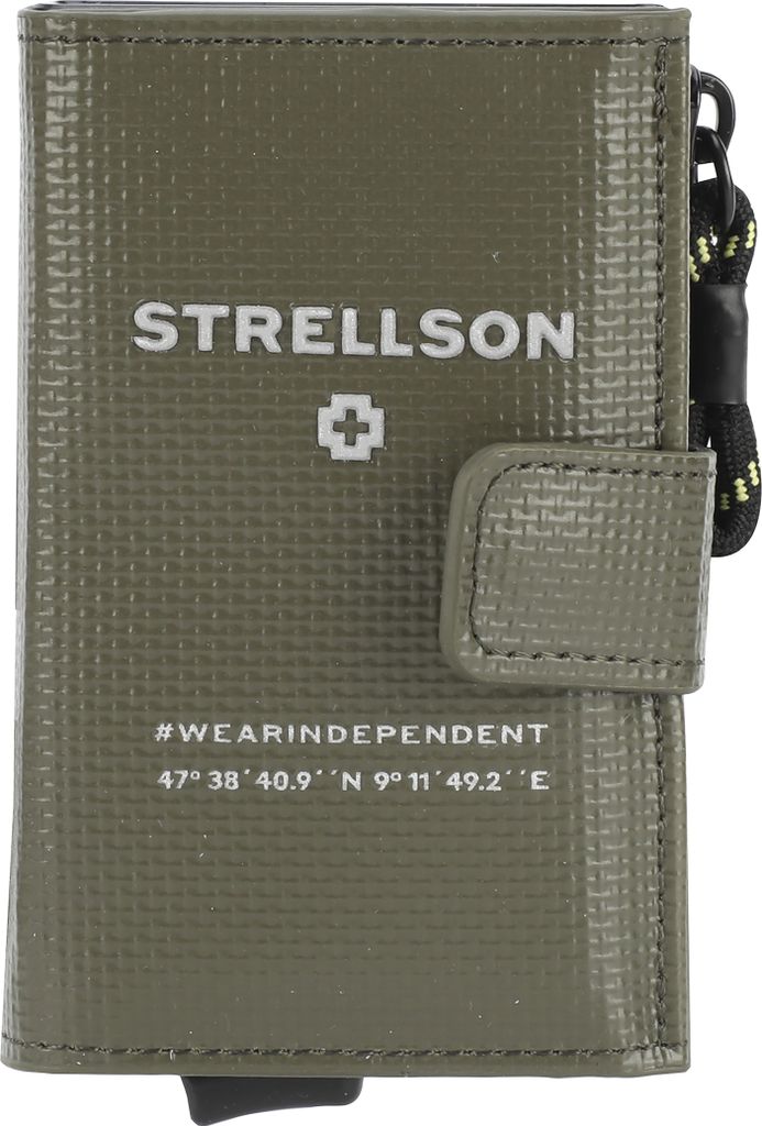 Strellson Geldbörse Stockwell 2.0 E-Cage C-Four Grün 10