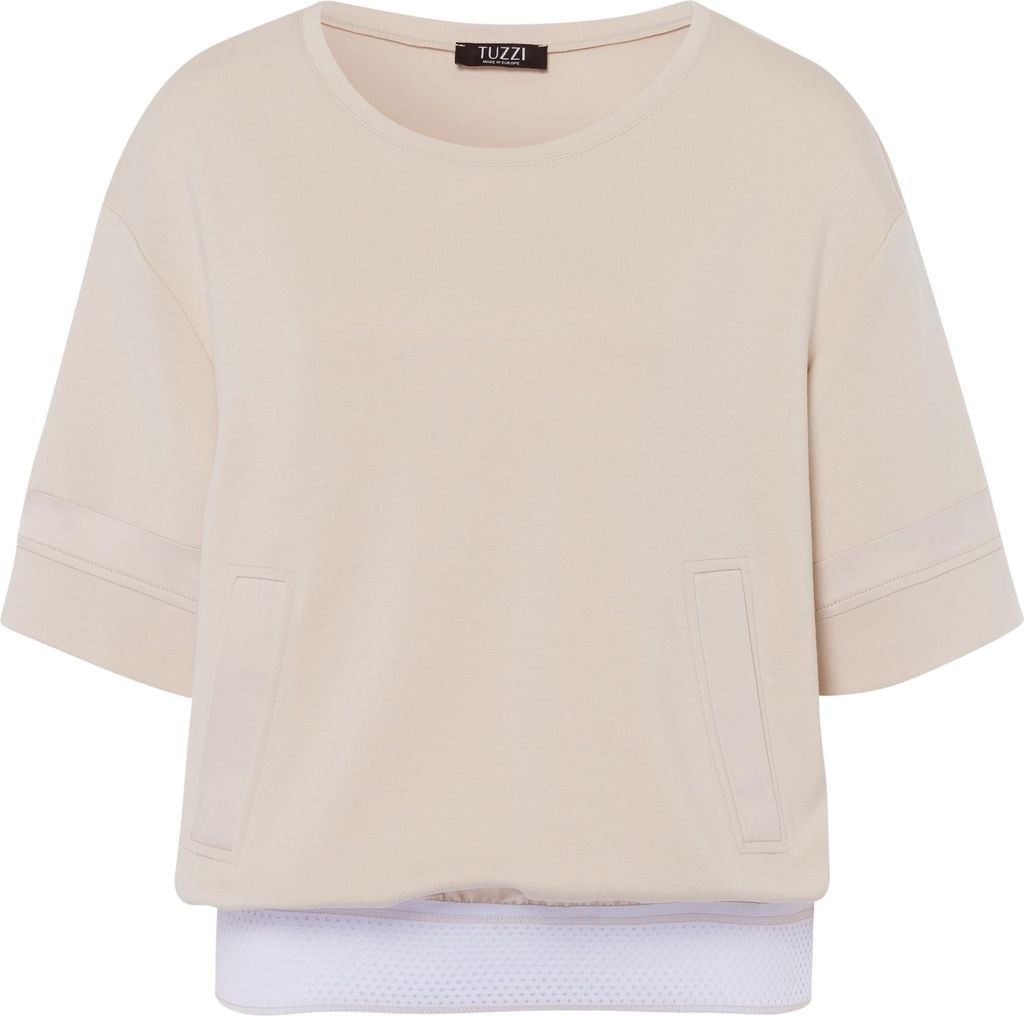 Kurzarmshirt URBAN GLAM mit dezenten Taschen