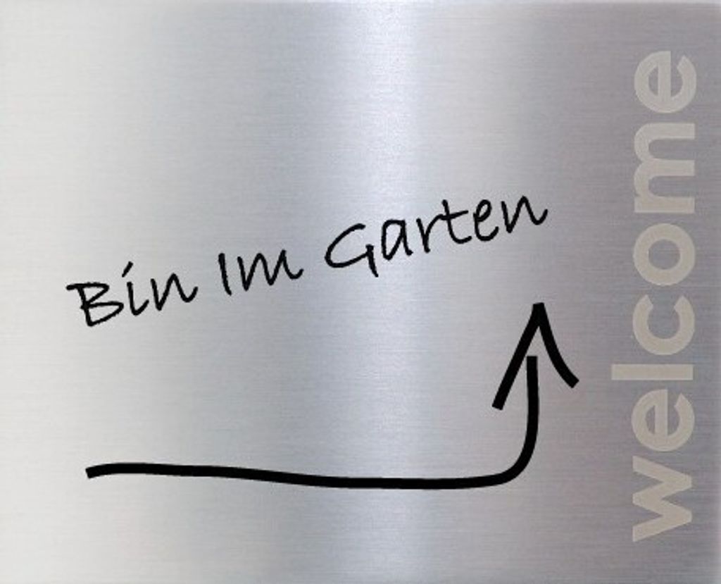 Türschild Doortalk selbst beschriften Welcome ARTIKEL-Design