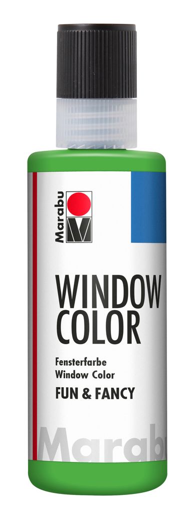 Marabu 0406 04 062 Window Color fun&fancy, Hellgrün 062, 80 Zdjęcie produktu 