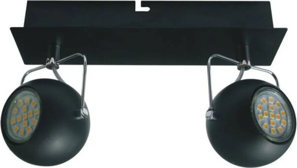 Plafonnier moderne noir Candellux TONY éclairage de plafond élégant