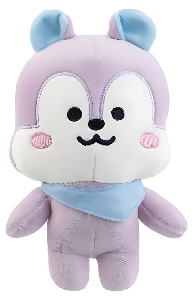 Aurora, 61575, BT21 Official Merchandise Inside MANG Plush Doll Small 7in Purple, Soft Toy