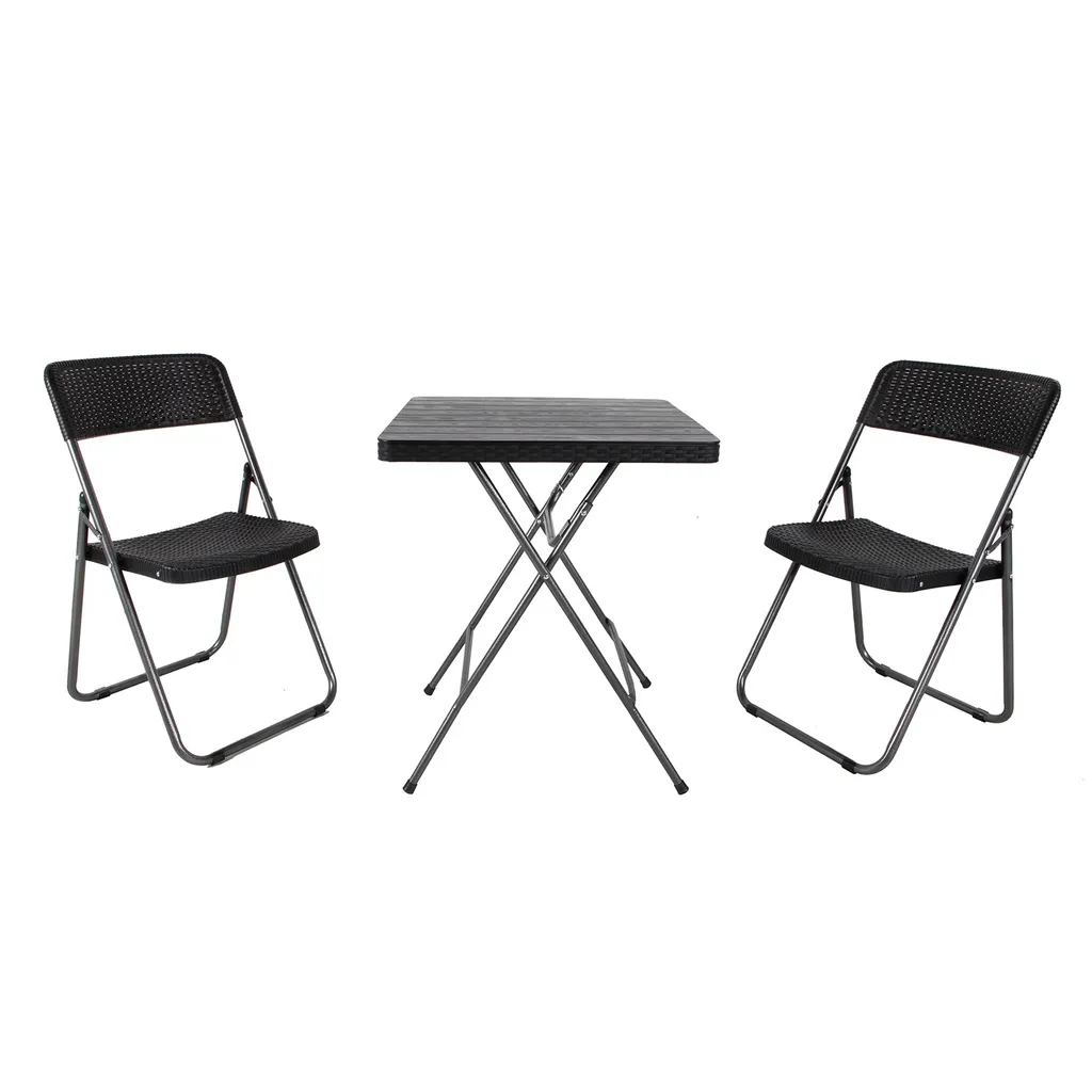 Set 3 Pezzi Giardino Linder Exclusiv Nero | Acciaio Resistente UV