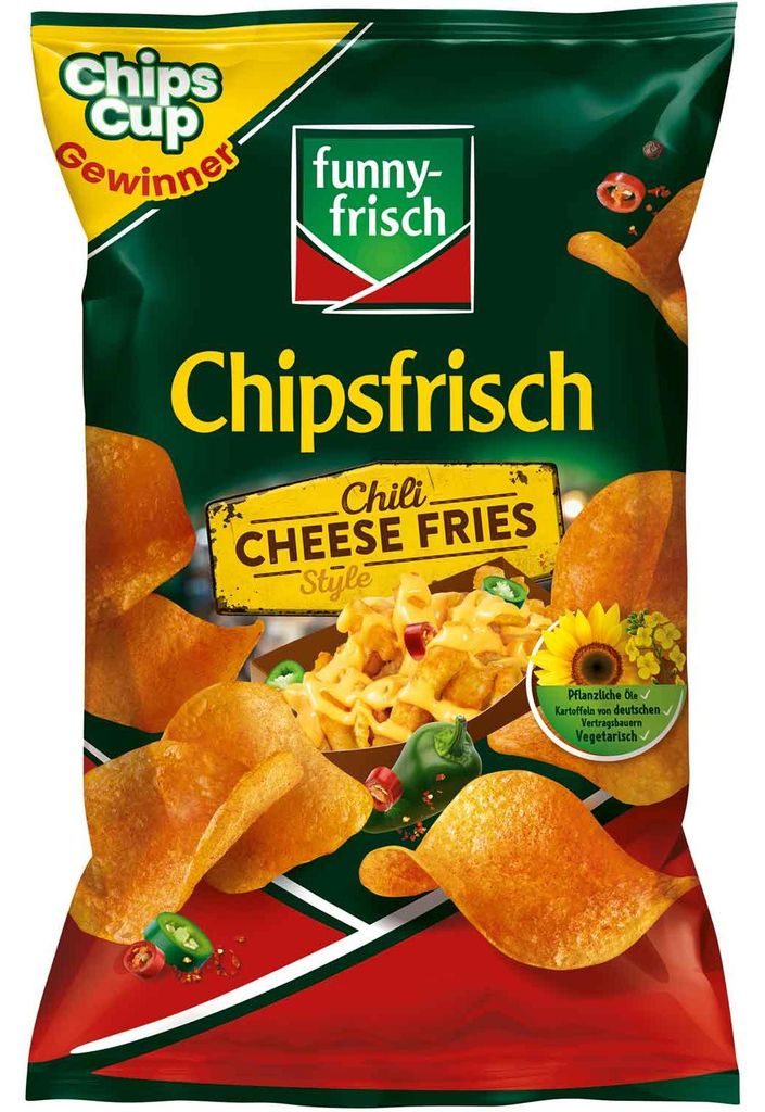 funny-frisch Chipsfrisch Chili Cheese Fries Style 150g Produktbild 