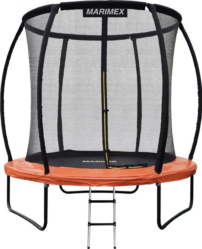 Marimex Premium Trampolin 244 cm + inneres Sicherheitsnetz + E Stufen