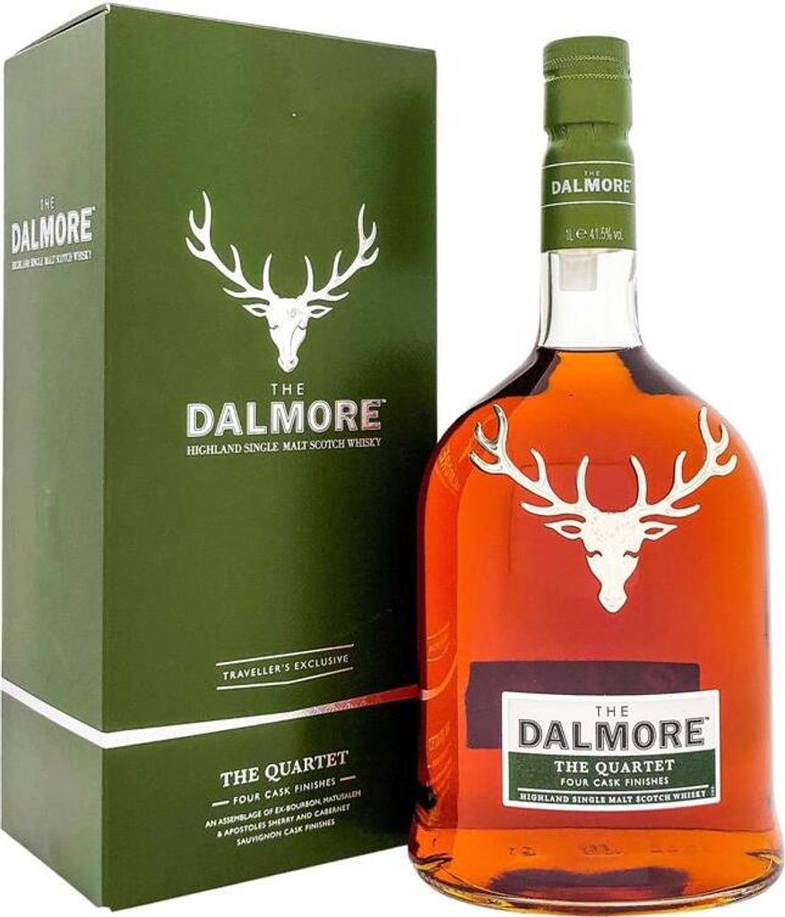Dalmore Quartet + Box 700ml 41,5% Vol. Produktbild 