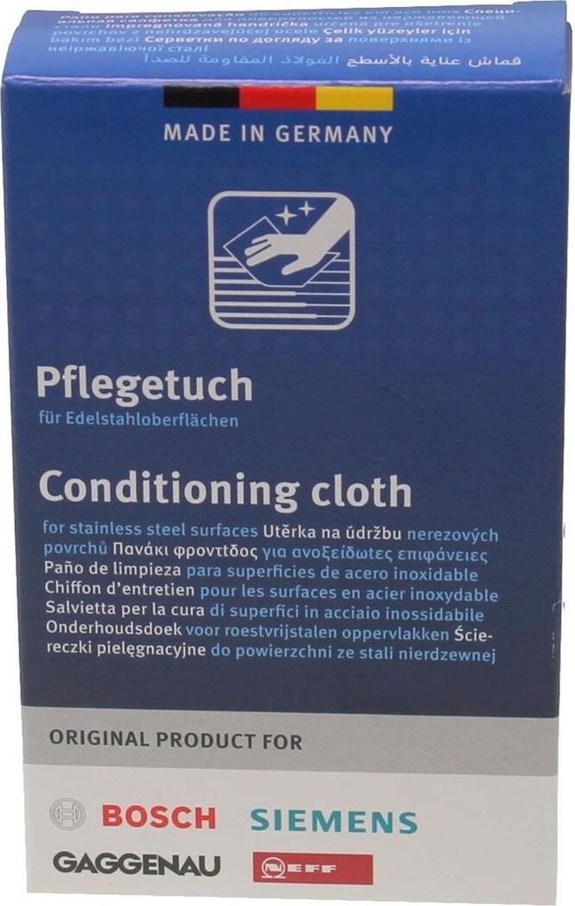 Ošetřující Ubrousky Na Nerezové Povrchy Bosch Siemens - 00312007 Bosch - Foto 5