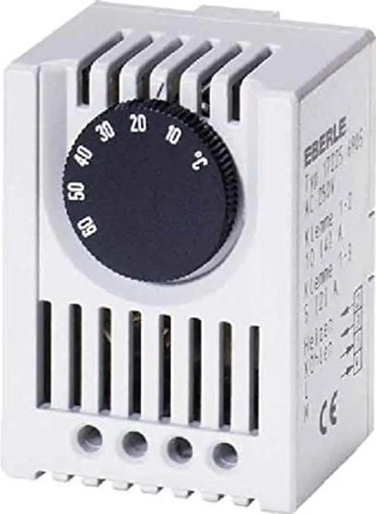 Régulateur de température compact Eberle avec montage sur rail DIN