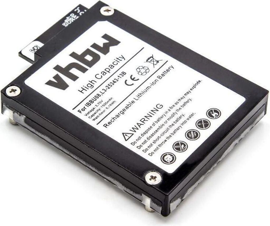 vhbw Akku kompatibel mit LSI MegaRaid 9261-8i, 9261, 9260, 9260-8i, 9280 Raid-Controller (1500 mAh, 3,7 V, Li-Ion)