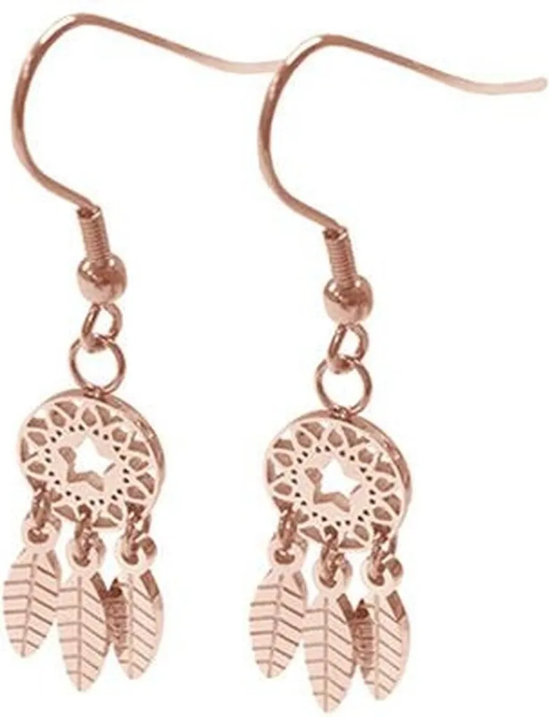 Boucles d'oreilles Discrètes Or Rose CO88 8CE-70002 pour Tenue Travail