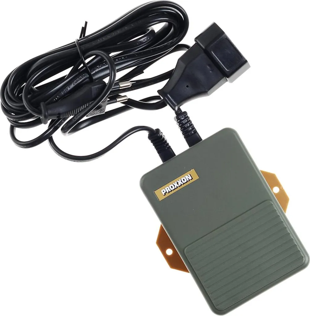 Interrupteur à pied Proxxon FS robuste avec boîtier en nylon et fibre