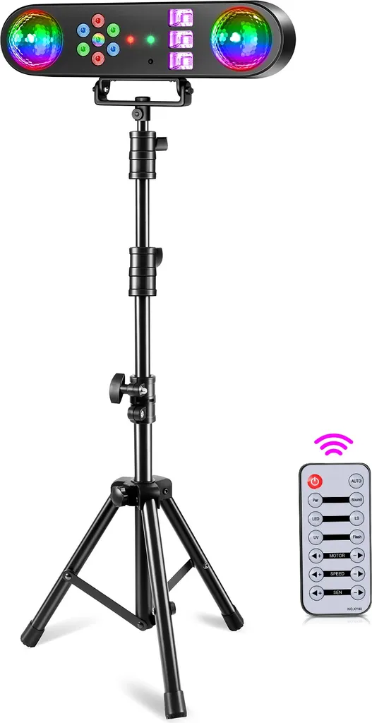 Projecteur LED de scène ZQ05157 30W DMX pour animation de soirée club