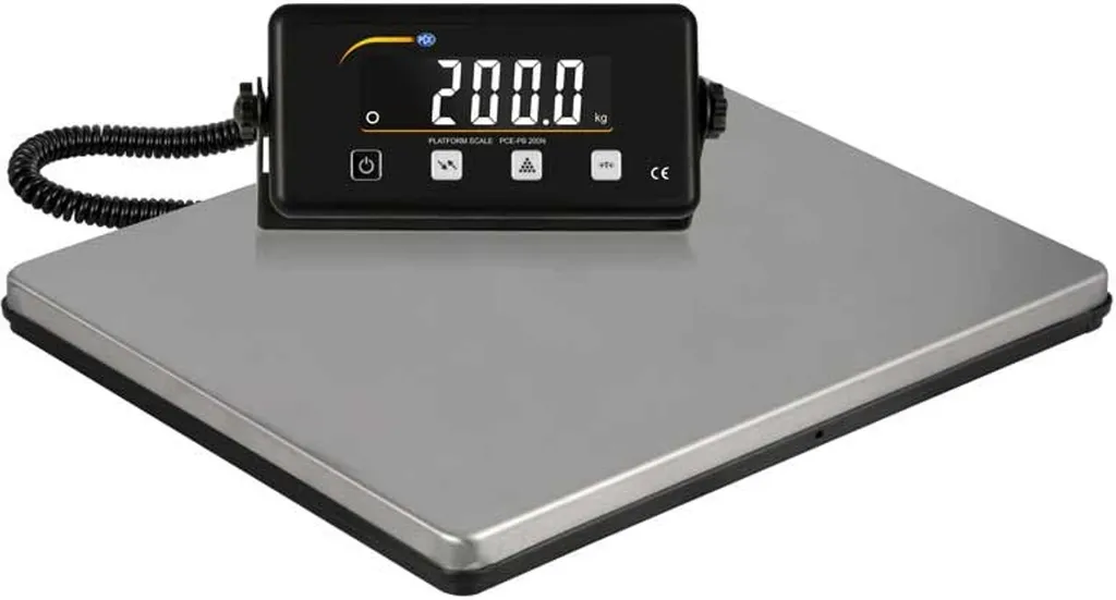 Balance de pesage 200 kg pour expédition et logistique PCE-PB 200N robuste