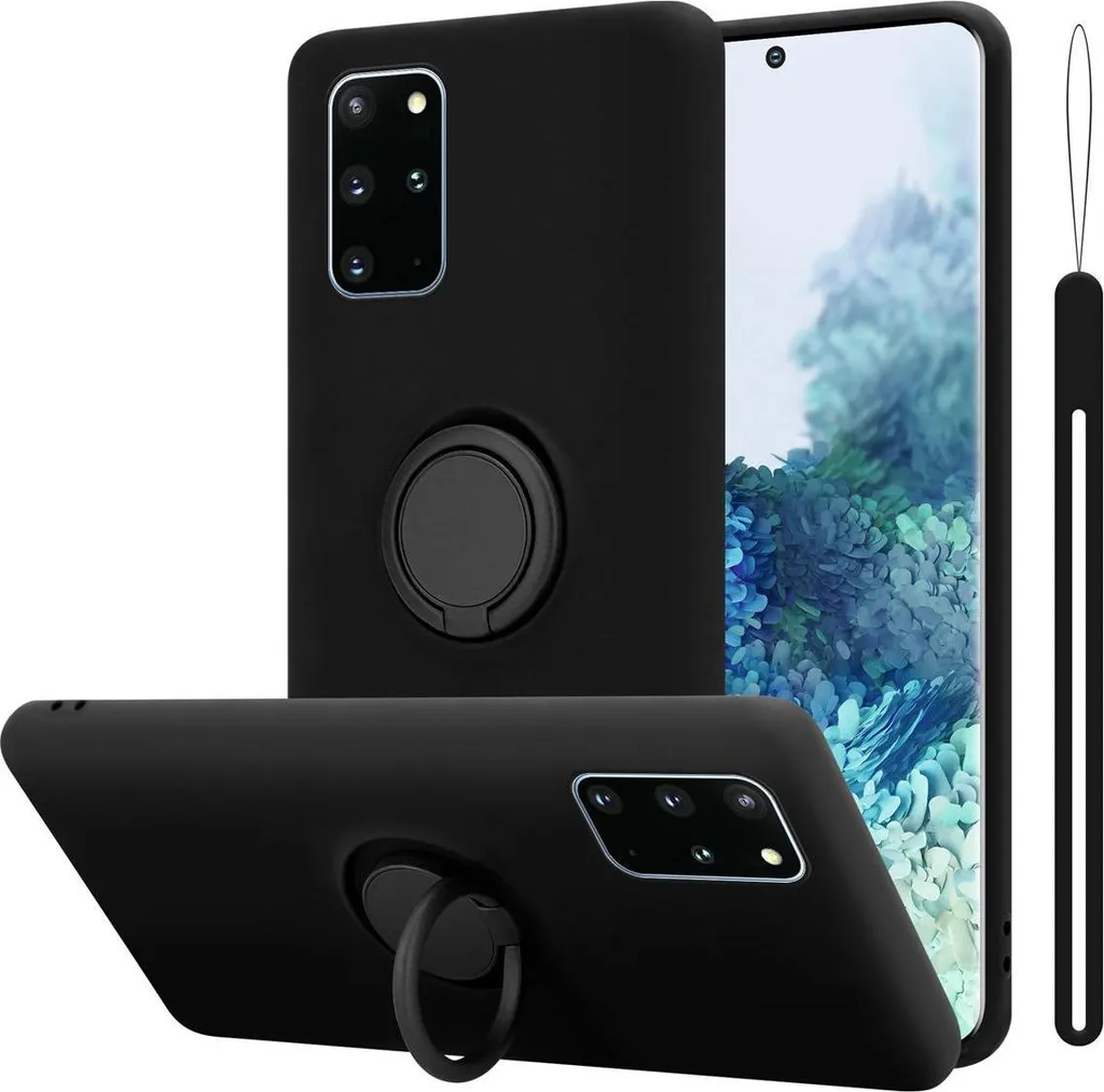 Custodia Samsung S20 Plus Cadorabo TPU Nero Opaco: Slim & Shockproof