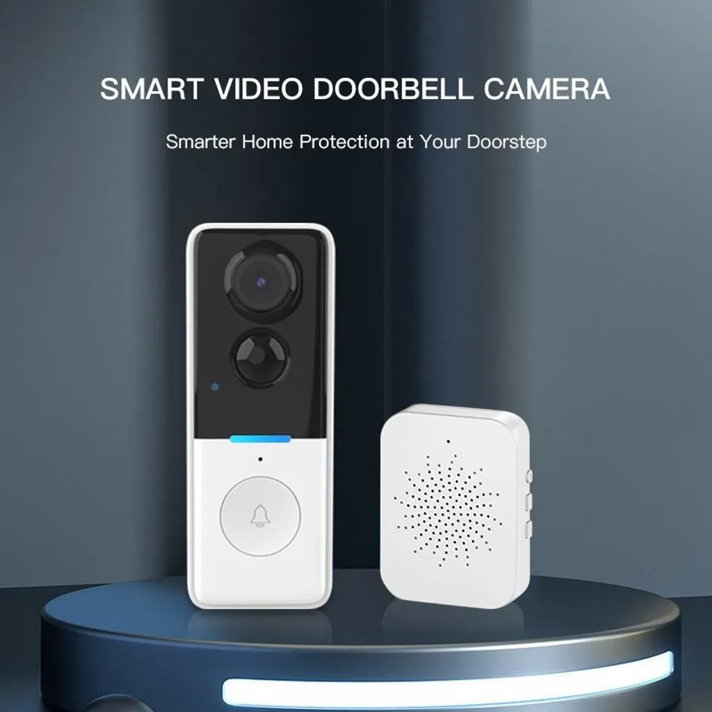 Sonnette Vidéo HD avec Audio Bidirectionnel et Coque de Protection Extérieure - 7
