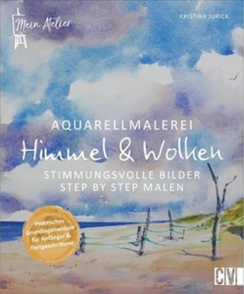 Kit aquarelle Mein Atelier avec papier 300g et pinceau de lavis