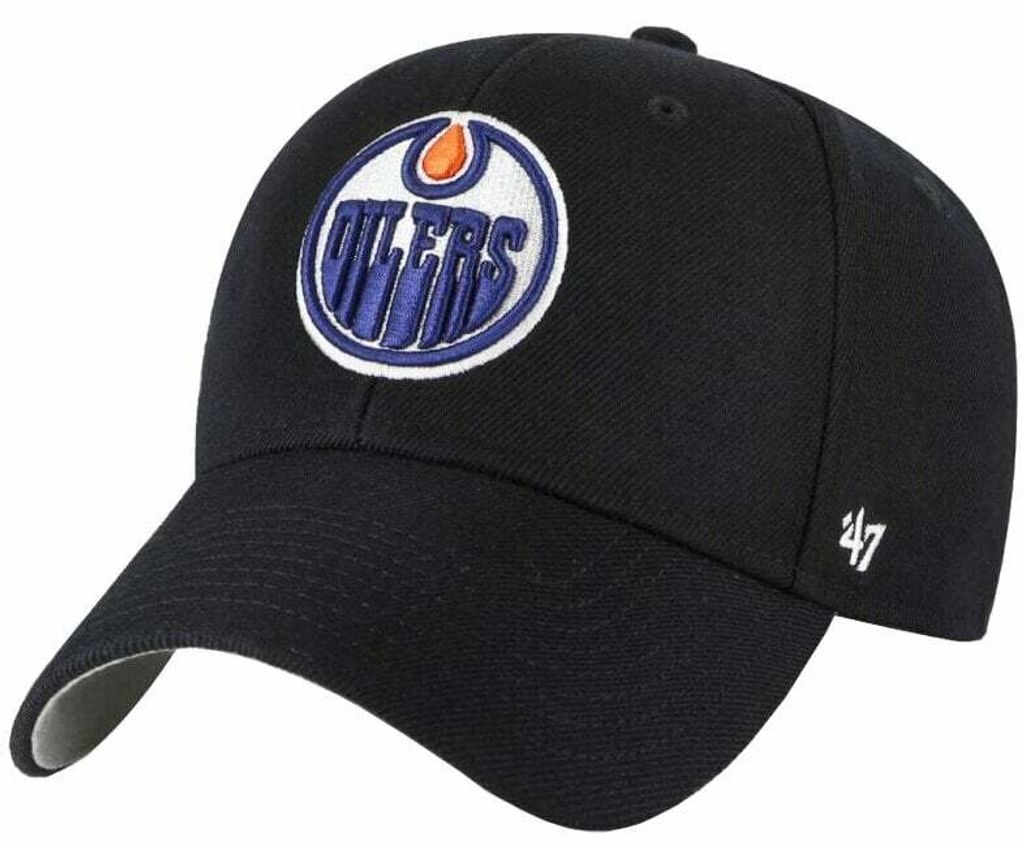 Sweat à capuche noir Edmonton Oilers NHL '47 MVP 56-61 cm Image du produit 