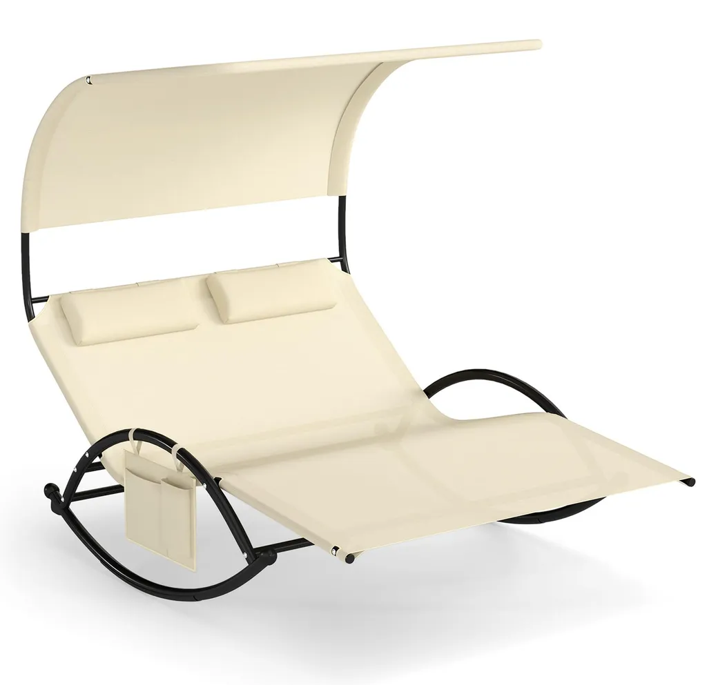 Chaise longue double 300kg : oubliez le soleil et le manque de confort