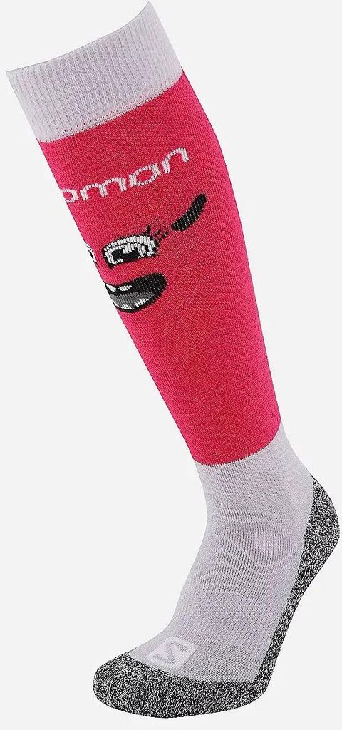 Kinder Skisocken Salomon 2pk grau-rosa Socken: 31/34
