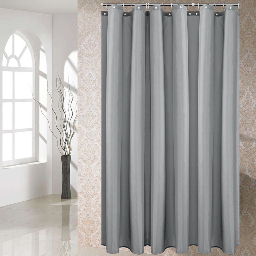 Rideau de douche imperméable, résistant à la moisissure et Image du produit 