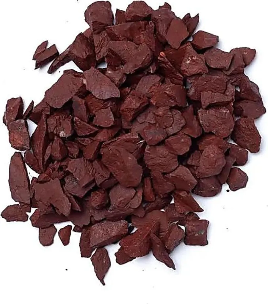 Chips de Jaspe Rouge Naturel - Format Familial 1,4kg en 2 Pièces