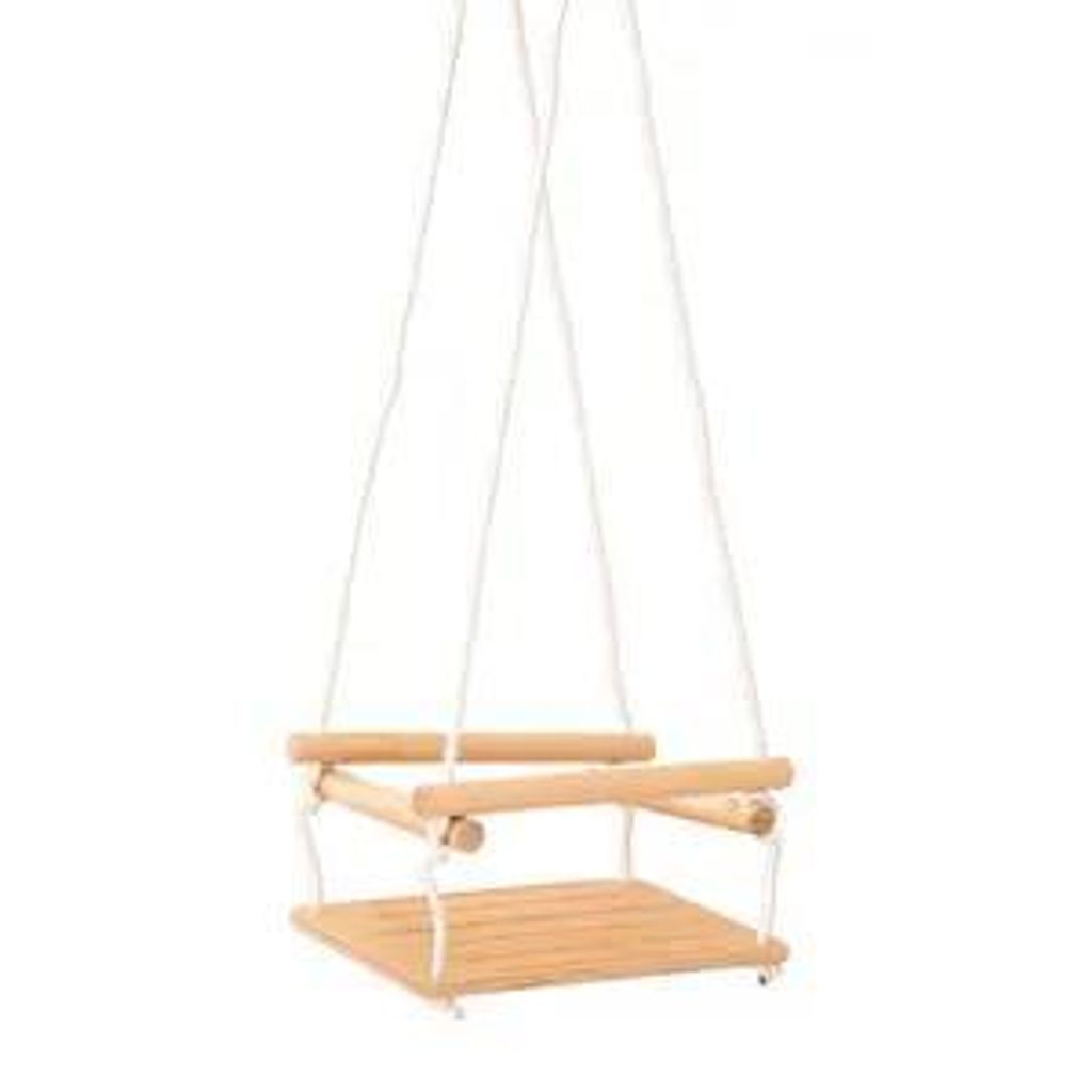 CLIFF Babyschaukel - Schaukel aus Holz, Bewegungsspielzeug, Babyzimmerausstattung, (nur die Schaukel als Zubehör, ohne Klettergerüst) von CLIFF a...