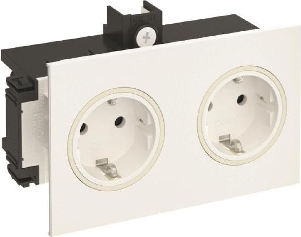 OBO BETTERMANN Steckdose 2f rws mt SIGNA IN GEB-K m.BS IP20