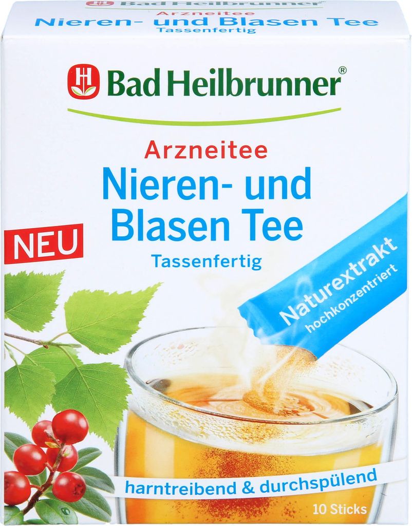 Bad Heilbrunner Nieren- und Blasen Tee tassenfert. 10X1.2 g