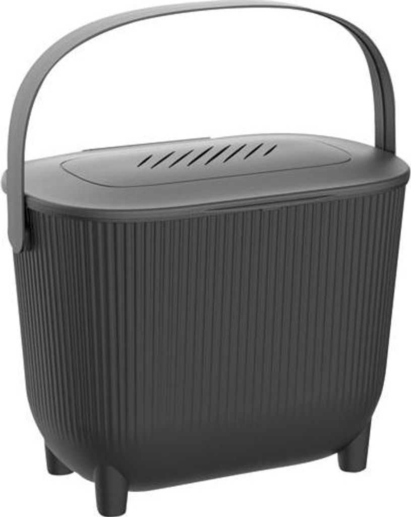 Poubelle à Compost 10 L Noir - Eda Image du produit 