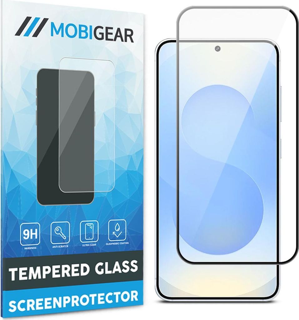 Mobigear Premium Samsung Galaxy S26 Panzerglas Gehärtetes Glas Displayschutz - Hüllenfreundlich
