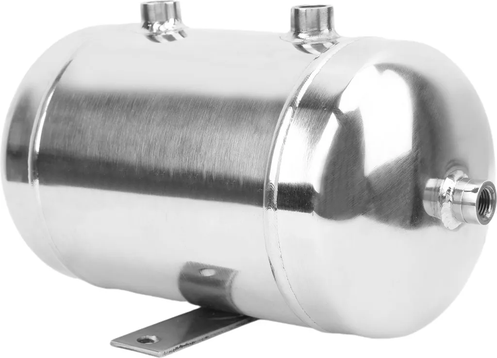 Réserve d'air 3L pour compresseur horizontal et système pneumatique 1/4 NPT